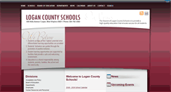 Desktop Screenshot of logancountyschoolswv.com